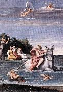 CARRACCI, Antonio The Rape of Europa dfg oil painting